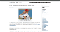Desktop Screenshot of nationalsarmrace.com